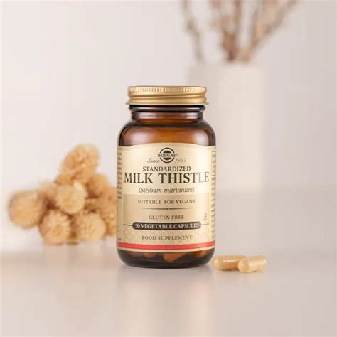Solgar Milk Thistle (Deve Dikeni) Takviye Edici Gıda 50 Kapsül Deve ...
