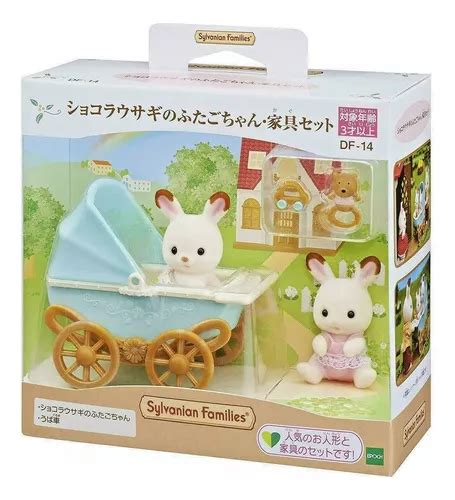 Sylvanian Families Conejos Chocolate Gemelos Calico Critters Mercadolibre