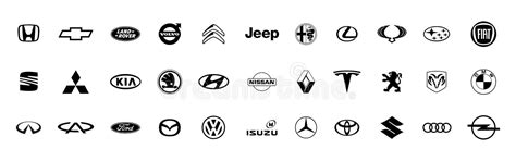 Car Brands Logo Stock Illustrations 308 Car Brands Logo Stock