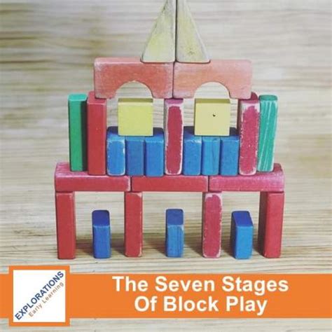 The Seven Stages Of Block Play Explorations Early Learning