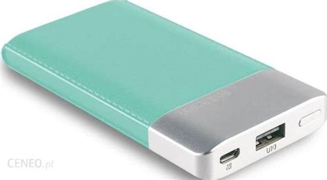 Powerbank Realpower PB 4000 4000mAh Fashion Turkusowy Powerbank