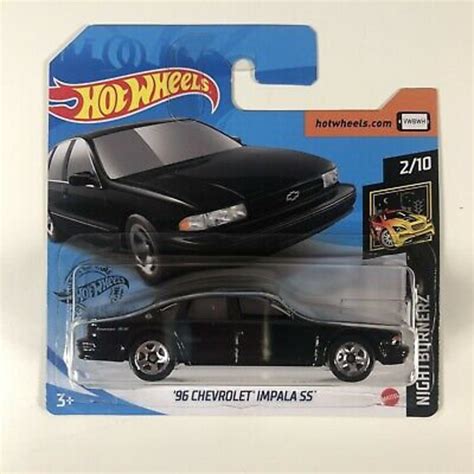 Hot Wheels 96 Chevrolet Impala Ss Black Nightburnerz Etsy