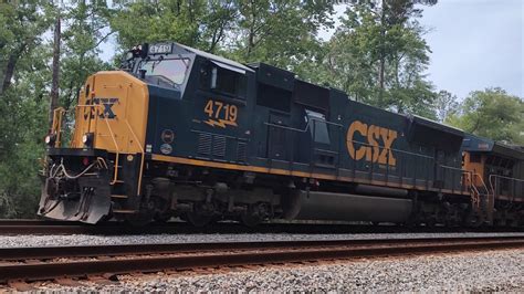 Csx Trains 2024 Csx 4719 On M441 06 With 550 Axles 4624 421pm