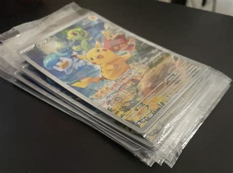 Pokémon Pikachu Sealed Promo SVP EN 027 Black Star Paldea Evolved ETB