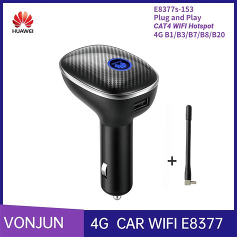 Desbloqueado Huawei E8377s 153 4g Roteador Wi Fi Do Carro Fdd800 900