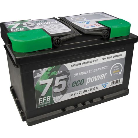 Cartec Starterbatterie Eco Power Ah Kaufen Bei Obi