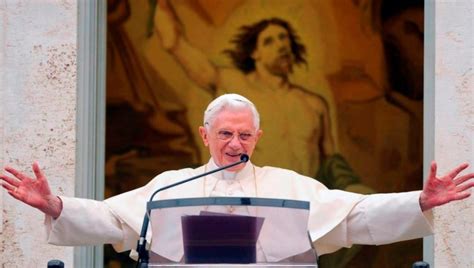 Benedicto XVI funeral del papa será el jueves 5 de enero