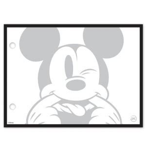 Porta Fichas Mini Caderno Argolado C Fichas Mickey Dac Descubra