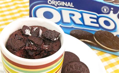 Mug Cake De Oreo 1 Minuto En El Microondas Pastel En Taza Recetas