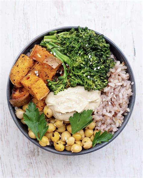 Mediterranean Inspired Vegan Buddha Bowl