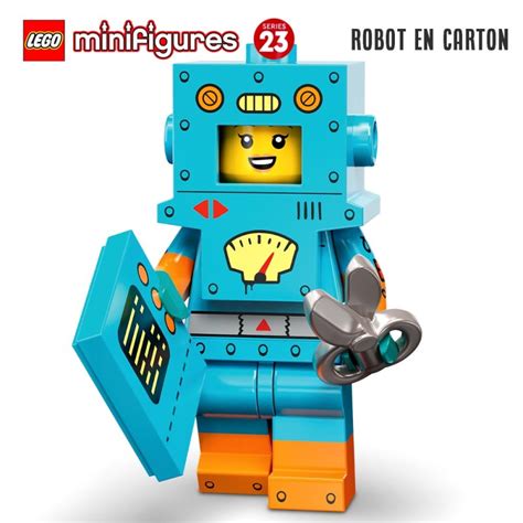 Minifigure LEGO Série 23 Le robot en carton Super Briques