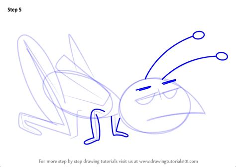 How To Draw Cricket From Shopkins Shopkins Step By Step