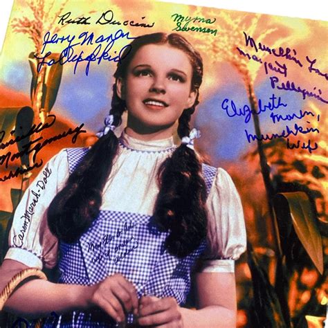 WIZARD OF OZ Munchkins 8x10 Photo Signed by 10 Cast Members - Etsy