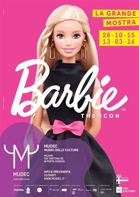 Il Ottobre Inaugura La Mostra Barbie The Icon Al Mudec Museo