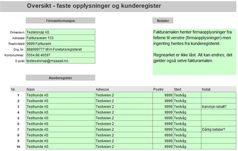 Gratis Fakturamal Jithomassen No