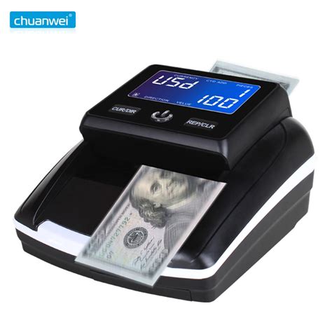 UV Light Counterfeit Money Detector USD Fake Currency Checking Machine ...