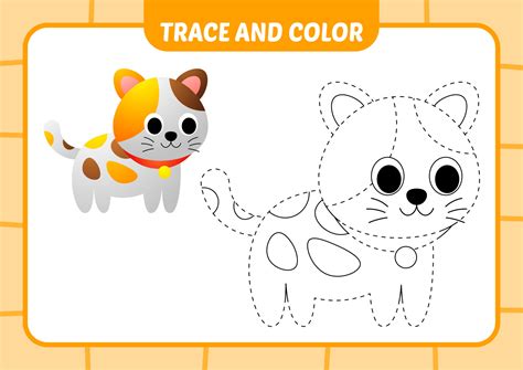 Cat Tracing Vector Art, Icons, and Graphics for Free Download