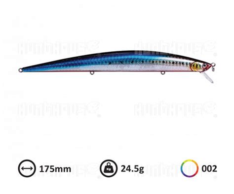 AMOSTRA HUNT TIDE MINNOW LW149 Tubarão Azulhttps tubaraoazul