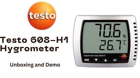 Testo H Hygrometer Digital Hygrometer Testo Hygrometer