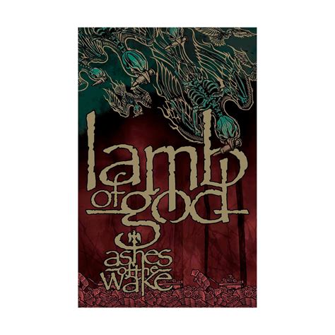 Official Lamb of God "Ashes Of The Wake" Poster – Massacre Merch