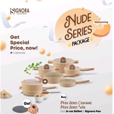 Jual Signora Nude Series Package Panci Set Wok Shopee Indonesia