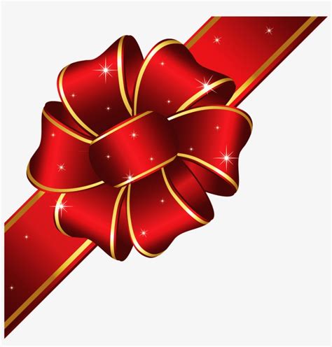 Gift Red Ribbon Png Image Red Gift Bow Png Transparent Png