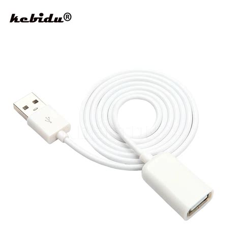 Kebidu 100cm USB 2 0 A Stecker Auf Buchse Verl Ngerung Daten Extender