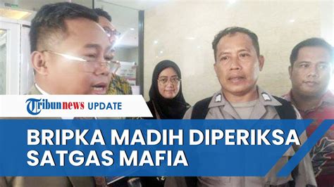 Hadiri Panggilan Satgas Mafia Tanah Dengan Berseragam Bripka Madih