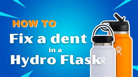 How To Fix A Dent In A Hydroflask Youtube