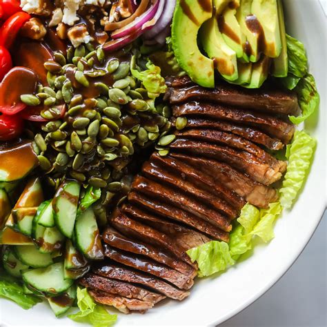 Steak Salad Her Wholesome Kitchen