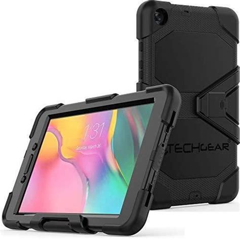 TECHGEAR G Shock Étui pour Samsung Galaxy Tab A 8 0 2019 A8 SM T290