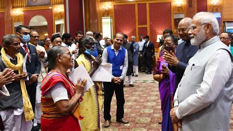 In Pics Pm Modi Hosts Dinner For Outgoing President Ram Nath Kovind