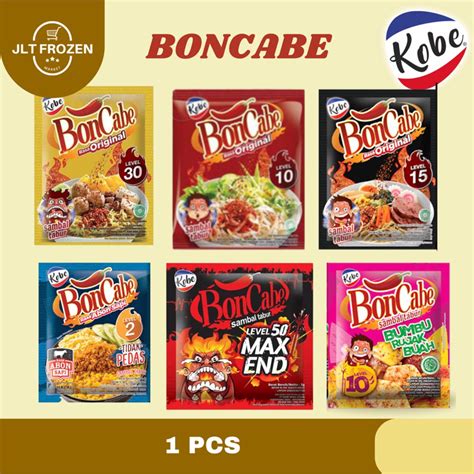 Jual Bon Cabe Sachet PCS Sambal Tabur Level 50 Bon Cabe Abon