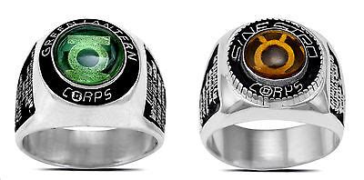 comicsvalue.com - 3664/3461 SILVER PLATED GREEN LANTERN & SINESTRO OATH ...