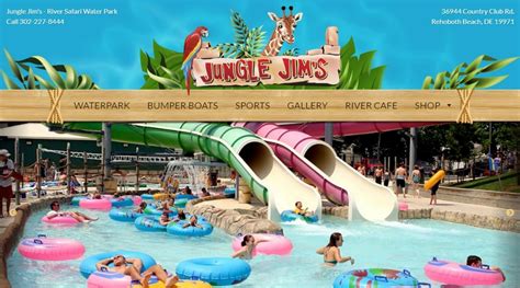 Jungle Jim's Waterpark - Fine Line Websites