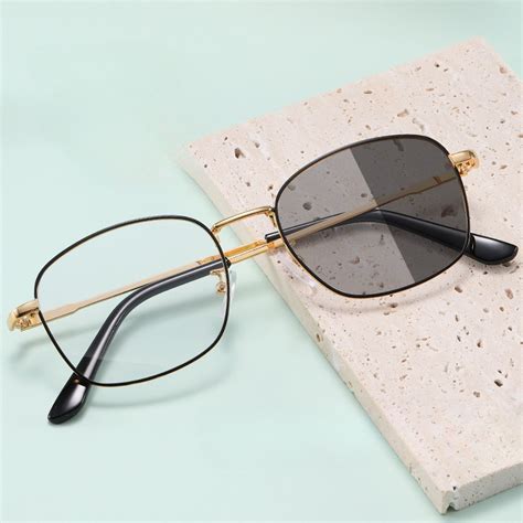 Cod Anti Radiation Eyeglass For Woman Men Photochromic Eye Glasses Anti