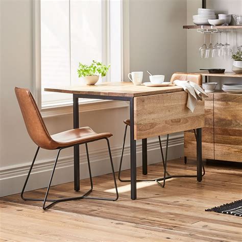 Box Frame Drop Leaf Expandable Table (24"–48") | Dining room small ...