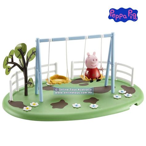 Peppa Pig Playground Playset Swing Peppa Pig Playground Peppa