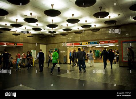 Hungary, Budapest, subway Stock Photo - Alamy