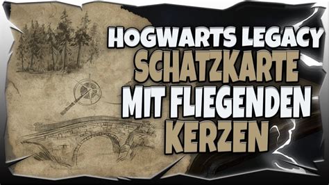 Hogwarts Legacy Schatzkarte Mit Fliegenden Kerzen YouTube