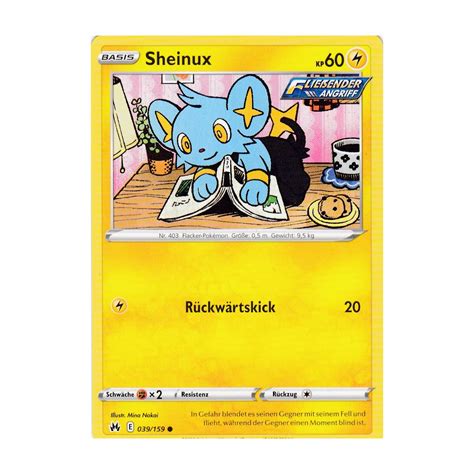 Sheinux Zenit Der K Nige Pokemon Karte G Nstig Kaufen