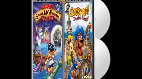 Tom Jerry Shiver Me Whiskers Scooby Doo Pirates Ahoy 2006 DVD