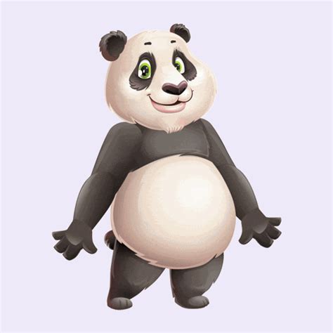 Cute Panda 12 Animated S Clip Art Library