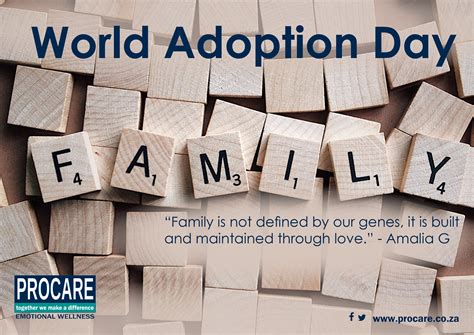 World Adoption Day 2020 — Procare