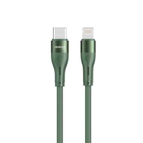 Dudao Kabel Usb Typ C Lightning W M Power Delivery Zielony L H