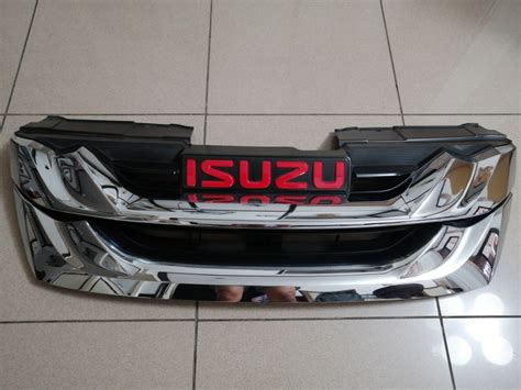 Isuzu Mu X Front Grill With Red Logo Car Parts Accessories Body