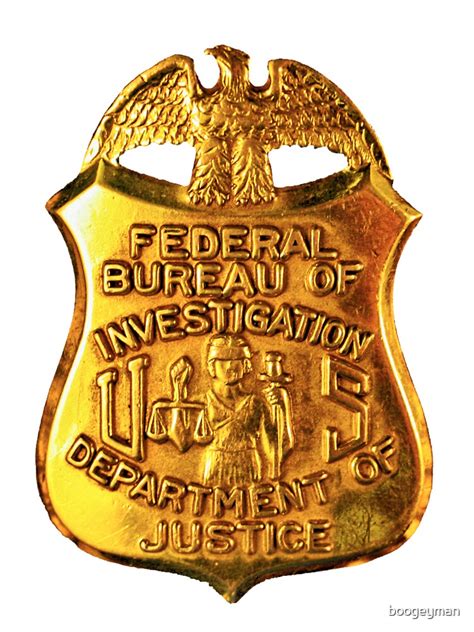 "FBI badge" by boogeyman | Redbubble