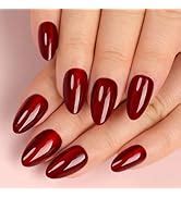 Amazon Artquee French Tip Press On Nails Short Clear Nude Oval