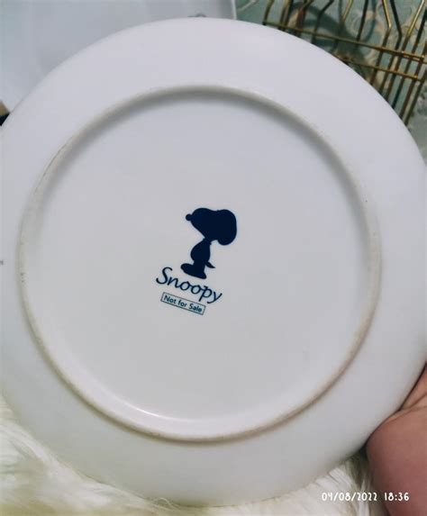 Snoopy Plates, Furniture & Home Living, Kitchenware & Tableware, Dinnerware & Cutlery on Carousell