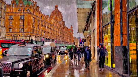 Relaxing Rain Walk From Chelsea To Harrods Through Londons Poshest